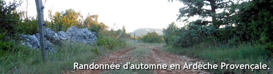 Randonnée pédestre en Ardèche tout au long de l'année