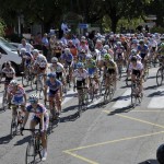 Départ du tour cycliste féminin