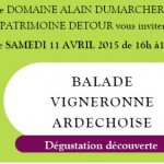 Balade vigneronne ardéchoise