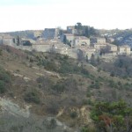 Village perché de Gras, en Ardèche