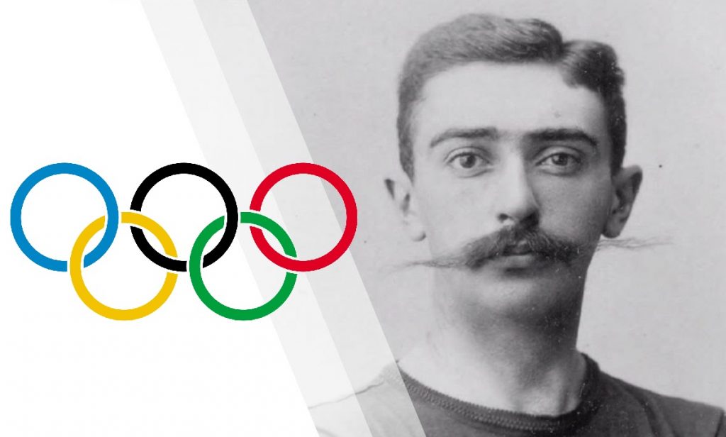 Pierre de Coubertin, créateur des nouveaux jeux olympiques au 20 ème siècle. Merci pour les vacances en Ardèche.