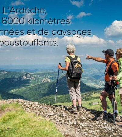 Weekend estival en Ardèche, location d’un gîte de groupe
